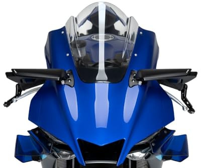 Puig 22252N Spiegel Aileron verstellbarer Spoiler, Schwarz