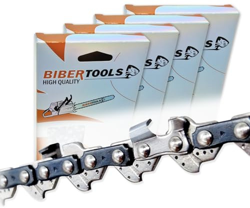 4x Sägekette 1/4 1,1mm 28TG passend für Stihl GTA 26 Astsäge BIBERTOOLS ersetzt 36700000028