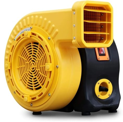 YVAAASIYC 3HP Commercial Inflatable Bounce House Blower 2150W Air for Big Paint Booth Water Slide Castle and Jump Slides