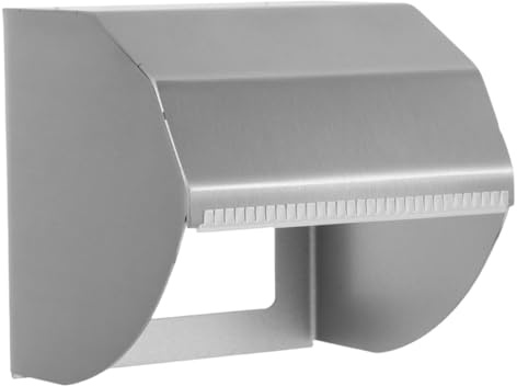 Healeved Outdoor Socket Cover Waterproof Outdoor Electric Box Stainless Steel Electrical Enclosure Box Splash Proof Protector for Switches Weatherproof Cover for Electrical Installations