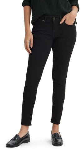 Levi's® 711 Skinny Soft Black 24 28