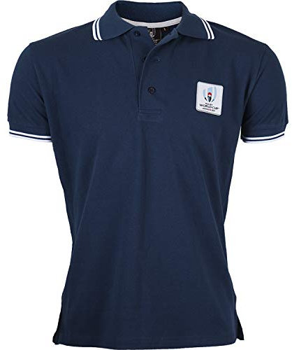 Rugby World Cup Polo Coupe du Monde DE Rugby 2019 - Collection Officielle Taille Homme XL