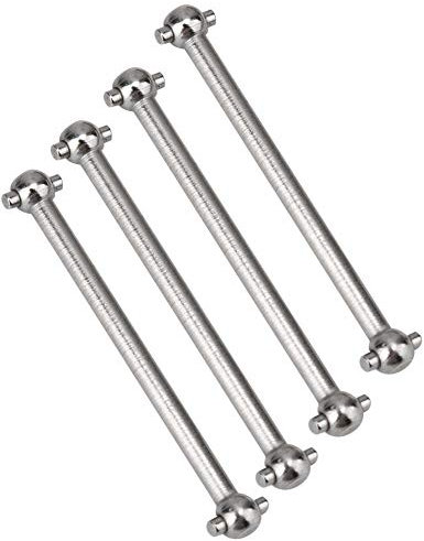 4 Stücke 1/18 Antriebswelle, Metall Hundeknochen Antriebswelle für WLtoys 1/18 RC Autoteile