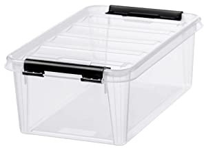 SmartStore 3456070 Classic Aufbewahrungsbox, Polypropylen, Transparent