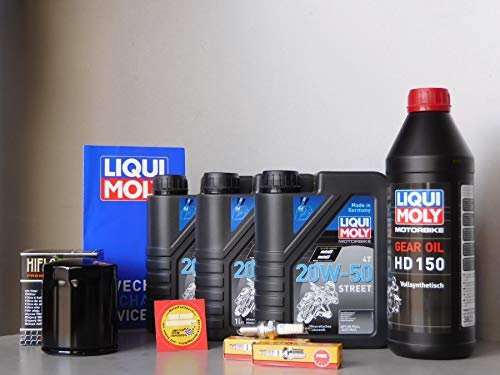 Inspektion Set passend für Harley Davidson XL 883 N Sportster Iron Öl Ölfilter Zündkerze Inspektion Service