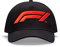 F1 Tech Collection Baseballkappe Großes Logo - Schwarz - Einheitsgröße