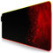 CSL - RGB Gaming Mauspad - LED Schreibtischunterlage - 800x300 mm - XXL Mousepad - LED Multi Color - 11 Beleuchtungs-Modi - 7 LED Farben Plus 4 Effektmodi - abwaschbar - Blood
