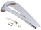 TUINCYN Motorrad Glatte Armaturenbrettabdeckung Tankdeckel Glanz Armaturenbrett Öl Kraftstoffkonsole Kompatibel mit Harley Davidson Electra Street Glide Road Glide Street Glide 2008-2018 Silber