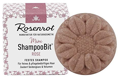 Rosenrot Festes Mini ShampooBit - Rose, 30g (5 x 30g)