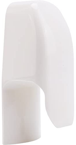 Rugam Spritzschutz, Toilettensitz-Design, für Urin, häusliche Pflege, Behinderung, erhöht, passend für die meisten WC-Sitze, Maße: 35,6 x 15,2 x 10,2 cm, Weiß