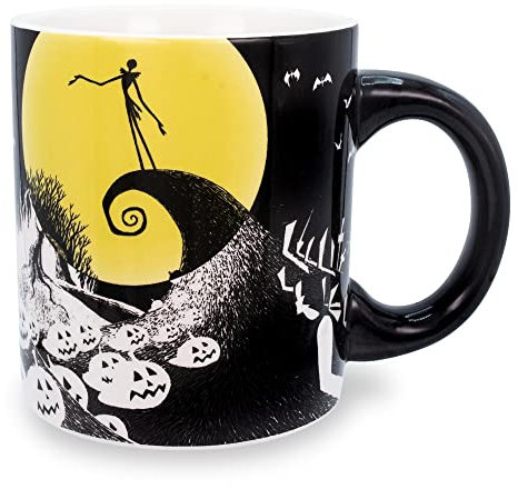Nightmare Before Christmas Disney The Ceramic Mug with 3D Jack Sculpt Inside