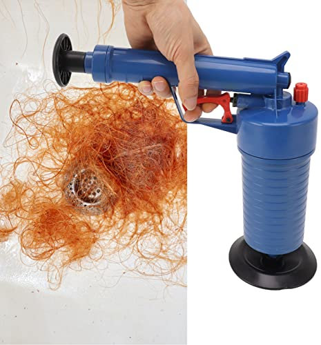 Cafopgrill Spülkolben, Toilettenkolben, Küchenspüle, Abwasserbagger, Manuelle Spülkolben-Reinigungspumpe für Küche, Badezimmer, Bagger, Rohr, Kanalisation, Abfluss-Blaster, Abflussreiniger