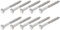 METALLIXITY Hex Tirefond Vis (M8x70mm)10pcs, 304 Inox Acier Autotaraudeurs Bois Boulons - pour Ménage Applications