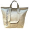 EMPORIO ARMANI Unisex Logo Beach Bag HORIZZONTAL Shopping, perlgrau, One Size