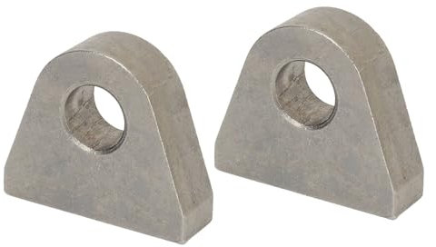 VOBOR 2 Stück Schäkelhalterung, Robust, 2,5 cm Dicker Stahl, Zum Anschweißen an Schäkel-Gabelkopfhalterungen Für Traktoren