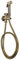 Handbrause Bidet Sprayer Antik WC Sprayer Professionelle Handheld Bidet Sprayer mit Flexibler Schlauch für Badezimmer Outdoor Garten