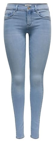ONLY Female Skinny Jeans ONLRAIN Mittlere Taille Skinny Fit Jeans