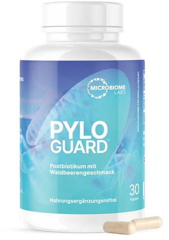 Microbiome Labs PyloGuard - Postbiotic Supplement with L. Reuteri DSM 17648 | Postbiotic Lactobacillus reuteri, supports natural elimination process, for adults & kids 9+, shelf-stable, 30 capsules