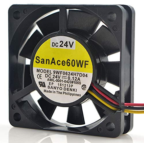 DEMICRATE Cooling Fan 9WF0624H7D04 6015 24V A90L-0001-0423# 105s Fan