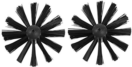 LABRIMP 2pcs Chimney Brush Duct Brush Replacement for Flexible Cleaning of Dryer Vents and Chimneys Material Easy to Assemble Prevents