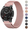 ZGCE 22mm Armband für Garmin Fenix 7 / Fenix 7 Pro/Fenix 6 / Fenix 6 Pro/Fenix 5 / Fenix 8 47mm Armbänder, Metall Schnellverschluss Uhrenarmband, Edelstahl Magnet Ersatzarmband, Rosa