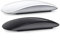 Souris sans fil Bluetooth 5.0 silencieuse multi-arc tactile souris ultra fine pour ordinateur portable, iPad, Mac, PC, MacBook (version batterie) (blanc)