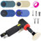 Mini Juego de Lijadora de Aire Comprimido, Kit para Mini Pulidora Coche, Amoladora Pequeña, Lijadora Neumatica, Mini Amoladora Eléctrica de Alta Velocidad con Kit de 20 Discos Intercambiables