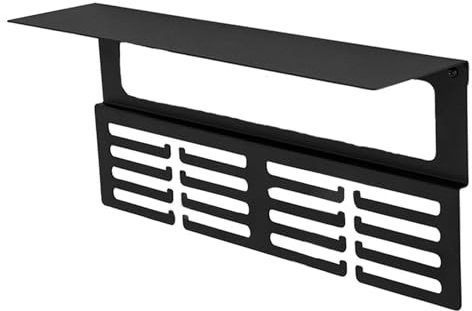 Trophäe für Wand,Wandregal mit Haken - Metallband Organizer - Auszeichnungen Display-Halterung, kleine Eingangshaken mit für Wohnzimmer Kinderzimmer