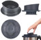 NHQZ 1 Piezas Vaso Medidor para Thermomix TM6 TM5,Accesorios Thermomix TM6 robot de cocina,Vaso Medidor para Cocinar con Batidora con Balanza,Compatible con Los Accesorios Thermomix TM6/TM5