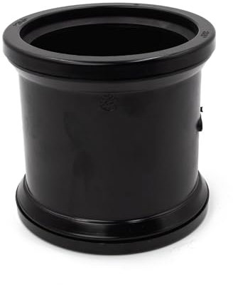 Slip Coupler, Black Kayflow 110mm Soil & Waste Pipe Fitting