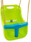 TP Toys Fauteuil Bébé Coquille Balançoire Plastique Facile à Nettoyer – Hauteur Ajustable – Harnais Sécurité Inclus – Corde Imputrescible – Dès 6 Mois – Poids Supporté 25 kg