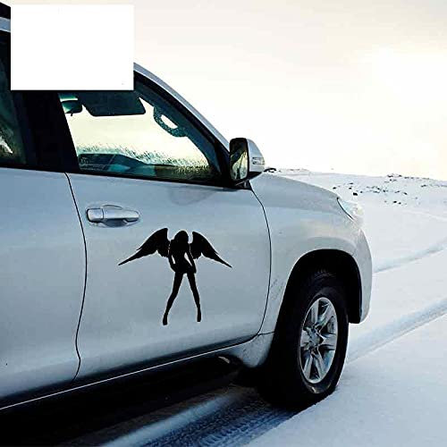 58 cm x 41,4 cm ange autocollant de voiture autocollant belle ange ailes mur de porte de voiture