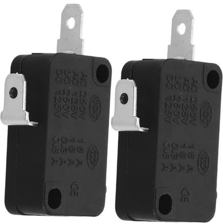 GLEAVI 2pcs Microwave Oven Switch Replacement Door Button for Microwave Fridge Door Part