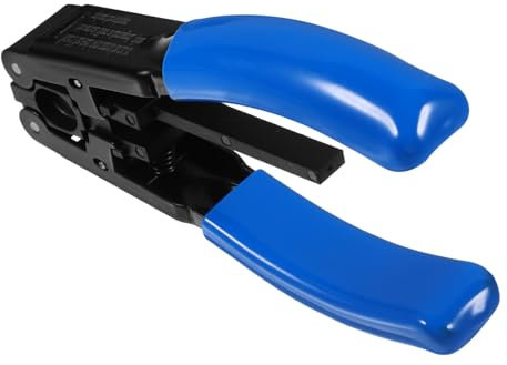 NUOBESTY Faseroptischer Abisolierer Präzisionswerkzeug zum Entfernen von Isolierungen von Lichtwellenleitern für Professionelle Anwendungen Effizientes Stripping von Verbundkabeln Einfach