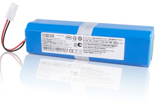 6800mAh Batterie Compatible avec Rowenta X-Plorer Série 95, SS-2230002529 | Compatible avec RG7975WH/NS0, RG7987WH/NS0, RR7935WH, RR7975WH/NS0, RR7987WH/NS0, N047-4S2P