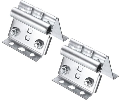 QUARKZMAN 4 Pcs Soporte Superior Ajustable Soporte Para Rodillos Superior | De Acero Al Carbono, Para Accesorios De Puertas De Garaje Dañados Y Puertas Residenciales, Para Puertas De Garaje