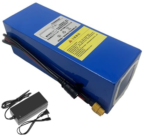 JCXYL EV 12V 30000mAh Rechargerable Lithium Battery Pack 12V 18Ah 24Ah 30Ah Large Current Rechargeable Battery with Charger for Bait Boat Fishing Net Boat Xenon Lamp,12V 24Ah,A