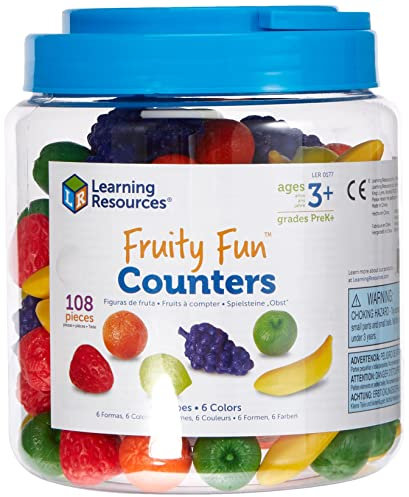 Figuras de frutas Fruity Fun de Learning Resources