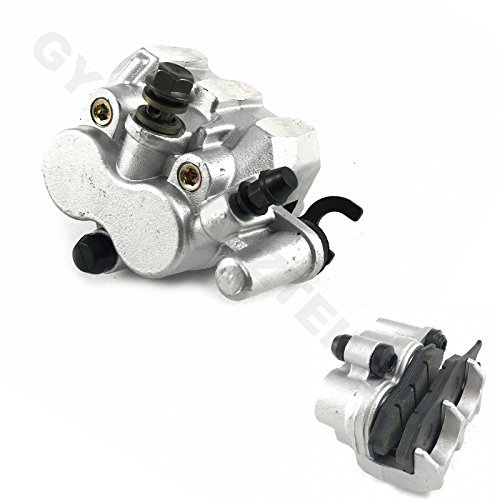 BREMSE BREMSSATTEL BREMSZANGE 2-KOLBEN AUSFÜHRUNG - VORNE - TRÄGERPLATTE AUSWECHSELBAR - z.B.für KYMCO JAGER 50 GRAND DINK 50 GRAND DINK 125 MOTORROLLER 4-TAKT
