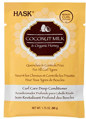 Hask Coconut Milk & Honey Curl Care Deep Conditioner Pack - 50 g 50 g
