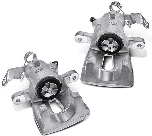Frankberg 2x Bremssattel Bremszange Hinterachse Links Rechts Aluminiumguss Kompatibel mit Astra G Stufenheck/Caravan/Kasten/Kombi F70 Corsa Stufenheck Replace# 93175248
