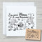 NEWSTAMPS Stempel Ein paar Mäuse Motivstempel aus Holz & Gummi zum Karten und Geschenke basteln, Holzstempel für Geburtstage, Spruchstempel, Geldgeschenk, Schrift, Scrapbook, Textilstempel, Deko