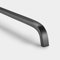 Pushka Home Solid Brass Bar Handles Modern Brushed Gunmetal Grey Finish | for Cabinets, Cupboards, Wardrobes, Doors, Drawers – PH54 – Hole Centre 96mm
