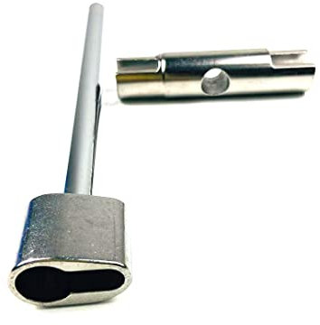 Set di attrezzi per lo smontaggio del bagno di blocco strumenti di rimozione cilindro serratura fabbro attrezzi professionali set di sblocco violento ed efficace