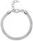 Amberta Bracelet en Argent Sterling 925 avec Diamant Simulée: Bracelet avec Cristaux