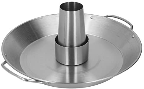 Supporto per Pollo alla Birra, Teglia per Barbecue in Acciaio Inox 304 con Pollo alla Birra per Forno alla Griglia o Affumicatore, Pollo Vegetale, Carne di Tacchino, Griglia per