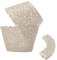 50 Stück Cupcake-Förmchen, Spitzen Cupcake Wrappers Papier, kunstvolle Backen, Papierförmchen, Spitze, lasergeschnittene Cupcake-Muffinförmchen für Hochzeiten, Geburtstage, Party, Weihnachten(Weiß)