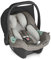 ABC Design Babyschale Tulip i-Size – Kindersitz für bis 13 kg – Verstellbare Kopfstütze – Seitenaufprallschutz & 3-Punkt-Gurtsystem – Farbe: nature