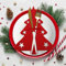 Besteckhalter Weihnachten Filz, Tischdeko Weihnachten, 12pcs Bestecktasche Weihnachten Rot Filz, Weihnachtsbaum-Bestecktasche für Messer, Gabeln Und Löffel, Weihnachtstisch Deko, Weihnachten Party