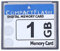 SRMAN Carte mémoire flash compacte professionnelle 1 Go pour appareil photo, machine publicitaire, carte d'ordinateur industrielle